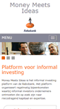 Mobile Screenshot of moneymeetsideas.nl